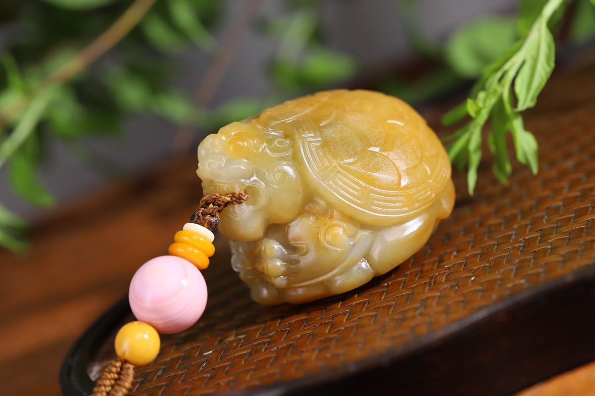 新疆和田籽料【龙龟】(图2)